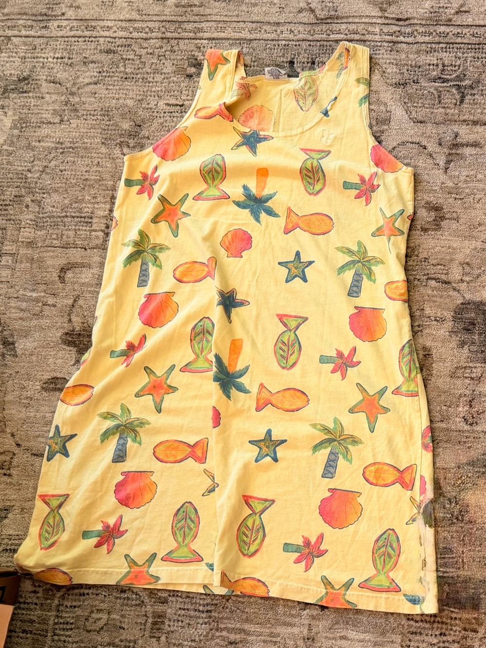 Kapalua Tropical Print swim cover up or casual dress